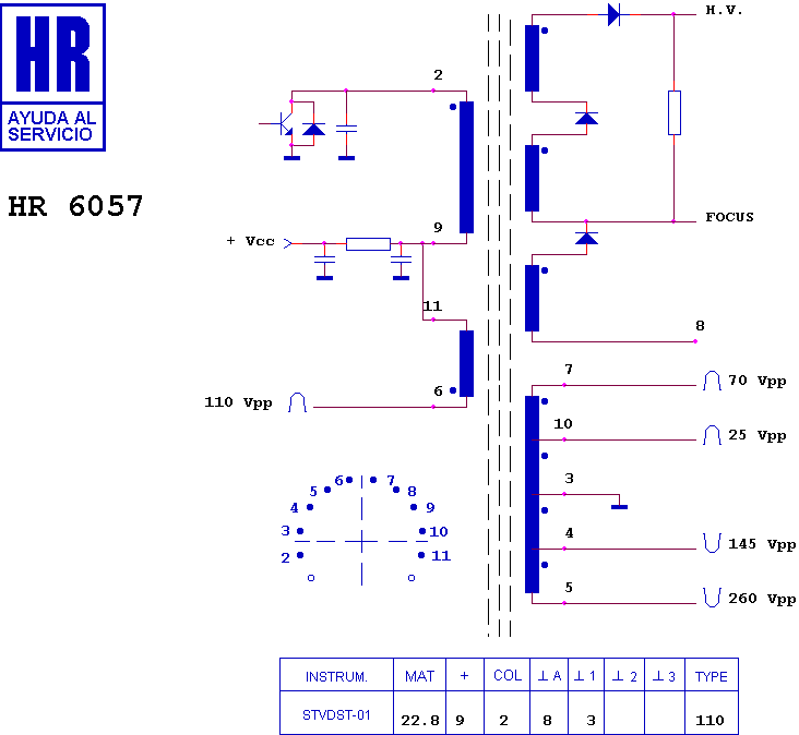 Схема pet 22 23