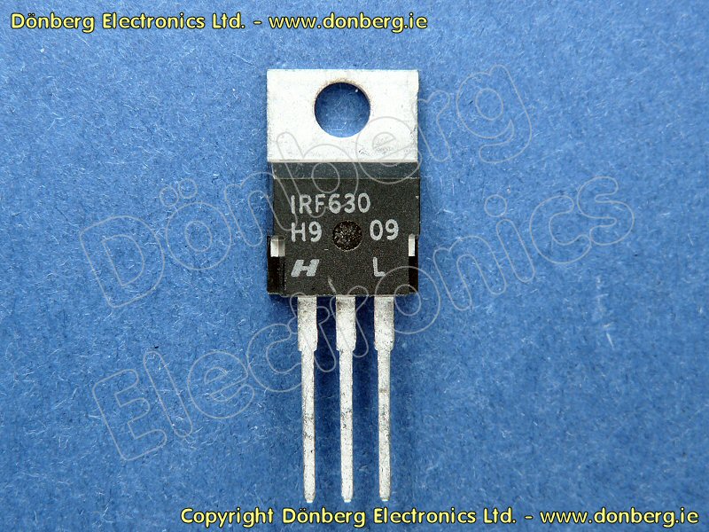 output transistor 630) IRF630  Semiconductor:  (IRF MOS FET