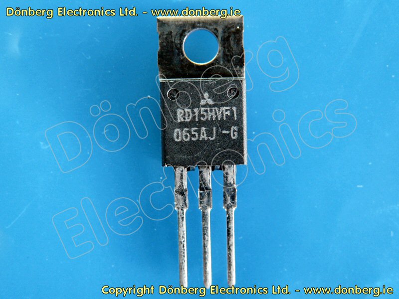 Semiconductor: RD15HVF1 - MITSUBISHI RF POWER TRANSISTOR...